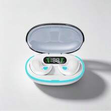 X55 Invisible Sleep TWS Wireless Earbuds, Digital Power Display Bluetooth Earphones, Lightweight Side Sleep No Pressure Ear Headset With Mic - View 9