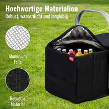 achilles Handle Box "Cool" Shopping Basket with Cooling Function Foldable Shopping Basket- - Verschiedenfarbig - Übersicht 5