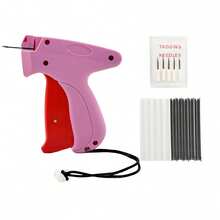 1pc Mini Sewing Gun For Clothing Repair, Fine Sewing Label Gun, Suitable For Clothing Sewing, Quilting, Hemming, Quick Sewing - Multicolor - View 9