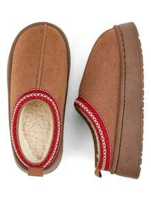 GETAC Women Home Slippers - Red Coffee - View 5