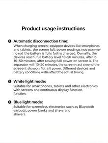 140W Type-C Fast Charging Auto Shut-Off Charger, Magnetic Pop-Up Charging Interface, Full Charge Auto Power-Off Adapter, Travel Essential - Multicolor - View 12
