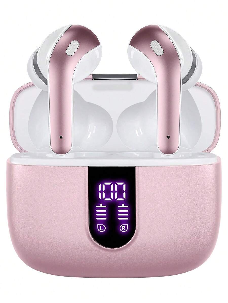Tagry X08 Bluetooth In-Ear Earbuds Stereo Sound LED Display Lightweight Wireless Earphones For Daily Sports - View 1