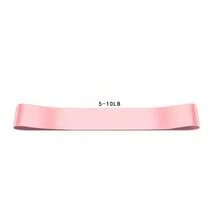 1pc/5pcs Yoga Resistance Bands, Suitable For Full Body Fitness, Glutes, Legs And Arms Stretching, Perfect For Home Yoga And Pilates Workouts, Portable Fitness Equipment, Rubber Resistance Bands - Multicolor - View 7