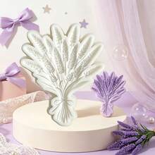 Lily And Hyacinth-Shaped Chocolate Cake Decoration Fondant Mold, Lavender Candy Silicone Mold, Suitable For Wedding Party Dessert Decoration, Making Chewing Gum Flower Paste, Resin Keychain Pendant - View 8