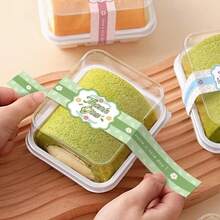 9.8 Inch Long Thank You Stickers 40pcs Extra Large "Have A Great Day" Self-Adhesive Seal Baking Labels Handmade Food Tamper-Evident Baking Stickers, Suitable For Baked Food Packaging - Multicolor - View 4