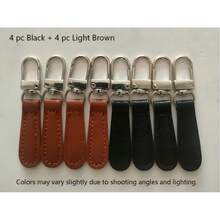 Detachable Leather Zipper Pulls, Replaceable Metal Leather Zipper Pulls, Suitable For Bags, Clothing And Various Zippers - Multicolor - View 18