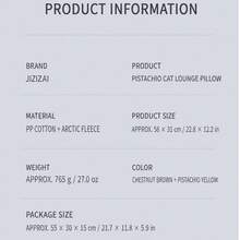 Multifunctional Pet Sleeping Bag Mat, Unique Shaped Cat Bed Dog Bed, Pet Hammock, Fruit Clip Design - Brown - View 7