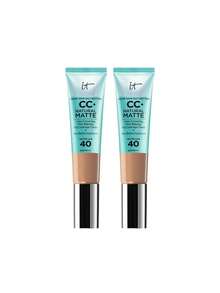 IT Cosmetics [Bundle] CC+ Cream Natural Matte Foundation SPF40 Neutral Medium 32 Ml X 2 - Neutral Medium - View 2