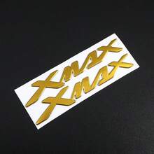 1Pair Motorcycle Soft Sticker Decals Logo For XMAX 300 250 400 125 - A - View 9