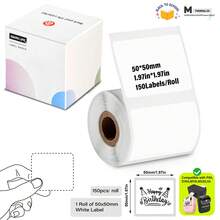 Marklife White Label Sticker, You Can Choose From A Variety Of Sizes, Suitable For P50/D100/M110/M220/M221/M120 Label Printer; Suitable For Quick Labeling, Ideal For Home/Office/Kitchen,Multi-Purpose Self-Adhesive Paper - View 12