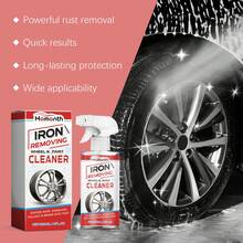 Wheel And Paint Cleaner With Rust Remover – Quickly Dissolves Brake Particles And Iron Contamination, Suitable For Coatings, Removes Grease And Dirt, Includes Sponge And Cloth, 120ml - Wheel Rust Remover - View 8