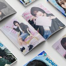New TW Girl Group Merchandise MOMO Gift Art Book Momo Hirai Support Art KP OP Merchandise Collection Book Photocard - Multicolor - View 4
