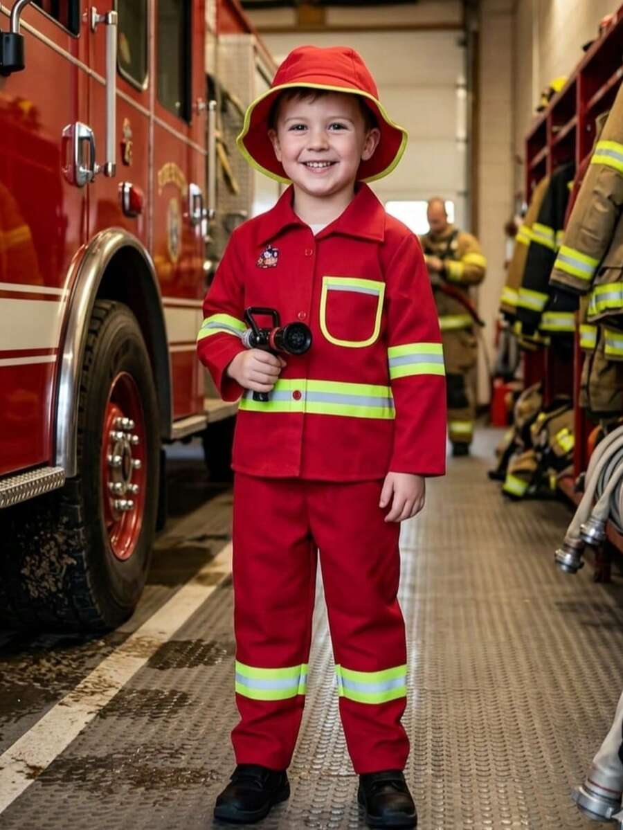 Tween Boys Costumes - Red - View 1