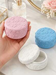 Hộp lưu trữ du lịch Sakura Relief, hộp đựng trang sức nhỏ gọn và di động, túi trang điểm, ba lô và vali, giúp lưu trữ đồ du lịch gọn gàng hơn - Nhiều màu - Xem 1