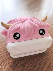 1pc Hippo-Campus Desk Organizer, Note Toad Desk Organizer Note Holder, All In One Storage For Pens, Pencils, Sticky Notes And Notepads, Cute Stationery Holder With Reusable Stencils, Durable Office Accessory, Fun Gift Idea - Multicolor - View 13