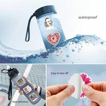 59Pcs Literature Stickers Pack | Western Stickers,High Quality Stickers For Scrapbook,Graffiti Sticker,Journaling,Laptop,Bumper,Skateboard,Water Bottles,Computer,Cartoon,Hard Hat,Car Stickers,Stickers Can Bring A Lot Of Fun To Your Life - Literature - View 6