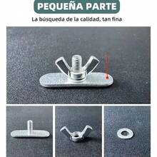 Kit de sellado de ventanas para ventilación de aire acondicionado - Set de 9 piezas - Ver 4