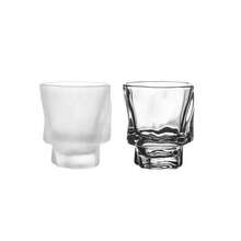 12/6pcs Premium Origami Textured Glass Cups, Highly Attractive Creative Niche Design Tea Cups, Espresso Coffee Cups, Home Use Tea Cups, Kung Fu Tea Set, Party Juice Drinkware - Multicolor - View 13