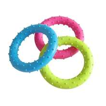 1pc Anti Bite Training Ring Puller Diameter 8cm Dog Toy High Quality Chewing Thorn Rings Pet Funny Toys For Chew Use - Multicolor - View 5