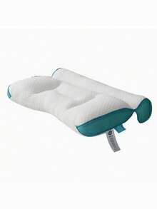 1pc Knitted Neck Support Pillow, Sleep Massage Pillow Core, Home Moisture-Absorbing Breathable Antibacterial Bed Pillow, Suitable For Living Room Bedroom Home Decor - Multicolor - View 6
