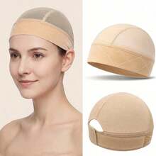 Women's Wig Cap | Skin-Friendly Short Hook 2-In-1 Modal Wig Cap, Non-Slip Velvet Wig Band, Breathable Glue-Free Wig Band, Halloween - View 9