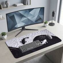 Tai Chi Koi Large Mouse Pad Non-Slip Rubber Bottom Office Home Gaming Gift For Him/Her Back To School Desktop Accessory Office Supplies Computer Keyboard Pad Laptop Mat - Rectangle - View 1