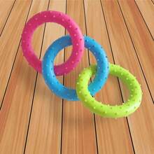 1pc Anti Bite Training Ring Puller Diameter 8cm Dog Toy High Quality Chewing Thorn Rings Pet Funny Toys For Chew Use - Multicolor - View 6