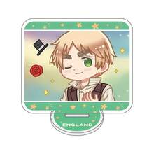 10CM Anime Hetalia Axis Powers Figure Stand Model Feliciano Vargas/Ludwig/Kiku Cute Desk Decor Standing Sign Gifts - Multicolor - View 14
