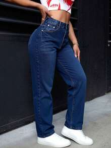 Women Jeans - Blue - View 3