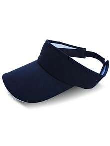 1pc Unisex Solid Color Open-Top Baseball Cap,Lightweight Breathable,Ponytail Design, Capped Sun Hat For Daily Travel Outdoor Activities - Multicolor - View 3