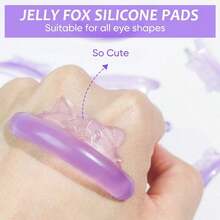 5 Pairs C-Curl Silicone Eyelash Curling Pads, Adhesive Eyelash Curler Rods, Eyelash Lift Shield, 3D Eyelash Curler Accessories, Makeup Tools - Multicolor - View 6