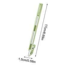 Fuse Bead Dispenser Pen Press-Type Precision Pick-Up Tool For Perlers Beads, Easy Craft Positioning Pen For Kids Adults Home - Blue - View 9