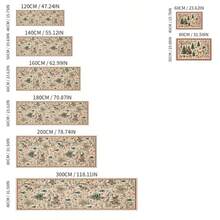 1pc Christmas Theme Cozy Snowy Village Corridor Runner Rug, Carpet, Runner Rug, Area Rug, Mat, Home Decor, Area Rug, Living Room Area Rug, Living Room Home Decor, Room Decor, Washable Rug - Multicolor - View 5