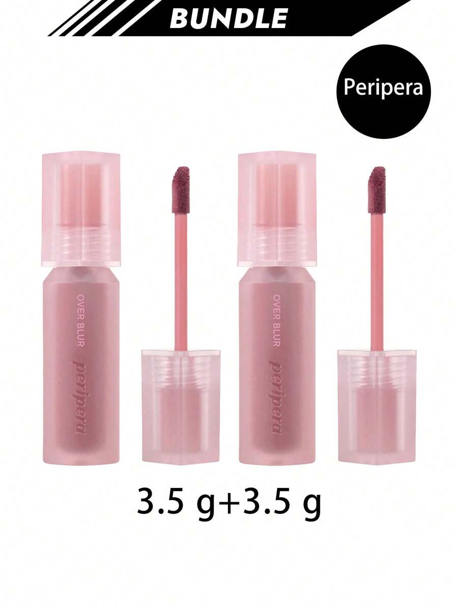 Peripera [Bundle] Over Blur Lip Tint 15 Soulful Plum 3.5 G X 2 - 15 Soulful Plum - View 1