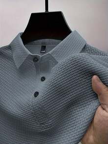 Men Polo Shirts - Grey - View 4