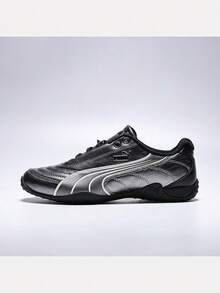 Puma 女款 Novacat 休閒低筒鞋 40809501 - 銀色 - 查看 2