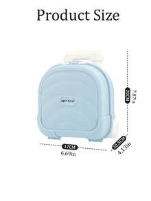 Suitcase-Style Storage Box, Desktop Snack Organizer, Toy Storage Bin, Large Capacity Storage Bucket - Multicolor - View 7