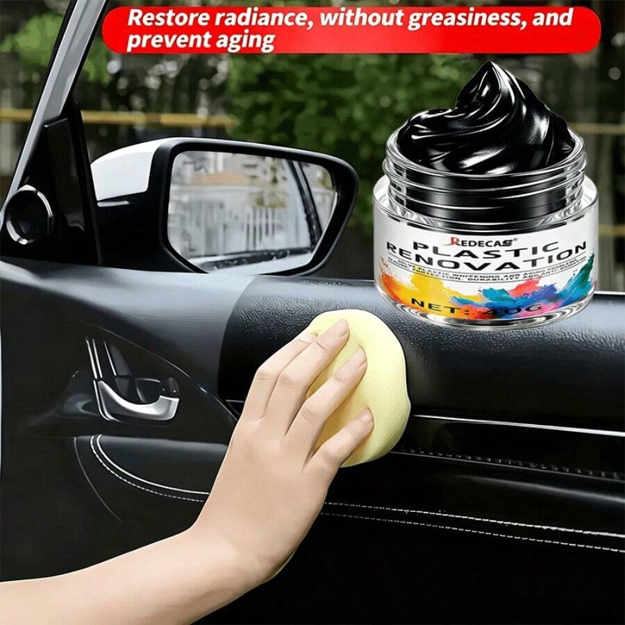 1 Set Car Repair Tools, Specifically Designed For Car Doors, Dashboard, Steering Wheel And All Exterior Black Plastic Parts - 40G - View 1
