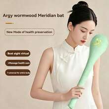 Health Massage Percussion Gua Sha Stick For Shoulder And Back, Handheld Massage Hammer, Cotton Acupoint Body Hammer, Used To Promote Blood Circulation In Back, Shoulders, Neck, Arms And Legs - View 2