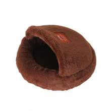 ITANDME Round Guinea Pig Bed, Semi-Enclosed Design, High Side Walls, Non-Slip Base, Winter Guinea Pig Bed, Suitable For Guinea Pigs, Degus, Ferrets And Other Small Pets - View 11