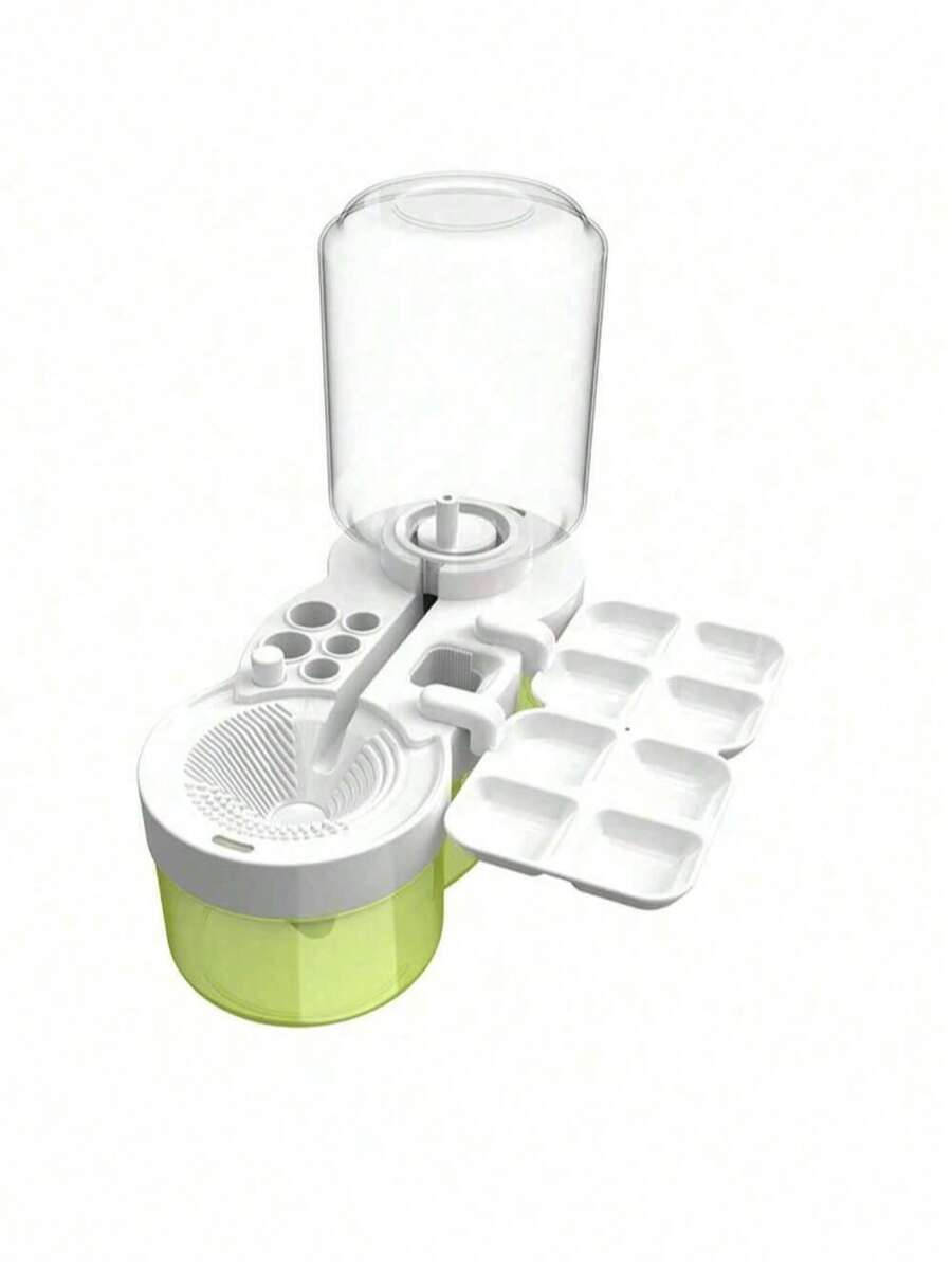 Makeup Brush Cleaning & Drying Tools - White - View 1