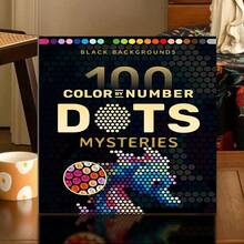 1pc, Cross-Border Hot-Selling Digital Mosaic Art Painting Book, Suitable For Adults, Pen Not Included - Single Piece - View 1