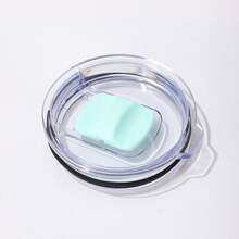 1pc 20oz Insulated Tumbler Replacement Lid, Anti-Spill Cup Lid With Magnetic Sliding Switch - Multicolor - View 15