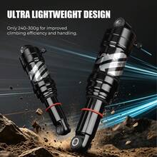 BOALNY BOLANY Full Suspension Mountain Bike Rear Shock, Lightweight Aluminum Alloy Shock Absorber (Suitable For Mountain Bike/Trail Riding) - Multicolor - View 5