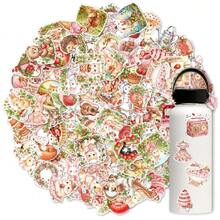 Rustic Sweet Berry Themed Waterproof Sticker Pack 100/200 Sheets Lovely Cartoon Decals For Handcraft Supplies Tablet Embellishment - A-100PCS - View 7