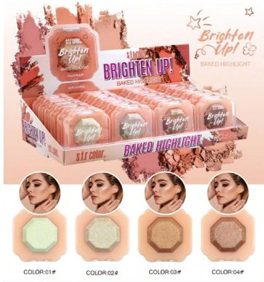 Nail Glitter Powder - Apricot - View 1