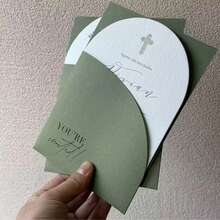 10pcs Pocket Wedding Invitation Envelopes, Minimalist Invitation Envelopes, Suitable For Engagement And Other Occasions, 5*7 Inch Invitation, DIY Invitation, Invitation Card, Customized Pocket - Multicolor - View 6