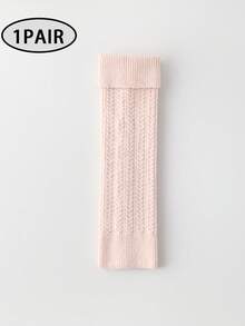 1 Pair Women's Leg Warmers, Warm And Anti-Freeze For Autumn/Winter, Dark Color JK Outdoor Style, Pair With Warm Leggings, Slim Boots, Casual Streetwear - Multicolor - View 16