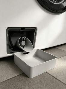 2 Pieces Universal Washing Machine Drip Tray With Diversion Plate, 2 Pieces Front-Loading Washing Machine Drain Overflow Drip Tray, Leak-Proof Drip Tray, Can Be Used For Washing Machine Outlet Water Storage, Effectively Prevents Laundry - Multicolor - View 5