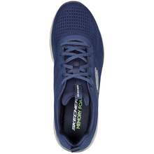 Skechers أحذية رياضية كاجوال رجالية - الأزرق - مشاهدة 2